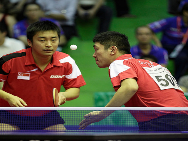 Results on 21st Asian Table Tennis Championships, Busan Korea (6 July)