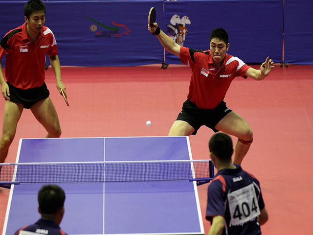 Results on 21st Asian Table Tennis Championships, Busan Korea (5 July)