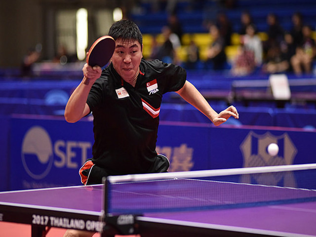 Gao Ning won two silver medals at the 2017 ITTF Challenge, Thailand Open, 29th March to 2nd April 2017