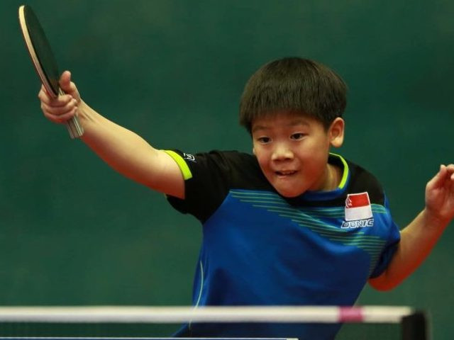 Singapore Juniors qualified for the 2018 ITTF World Hopes Week and Challenge, 30th