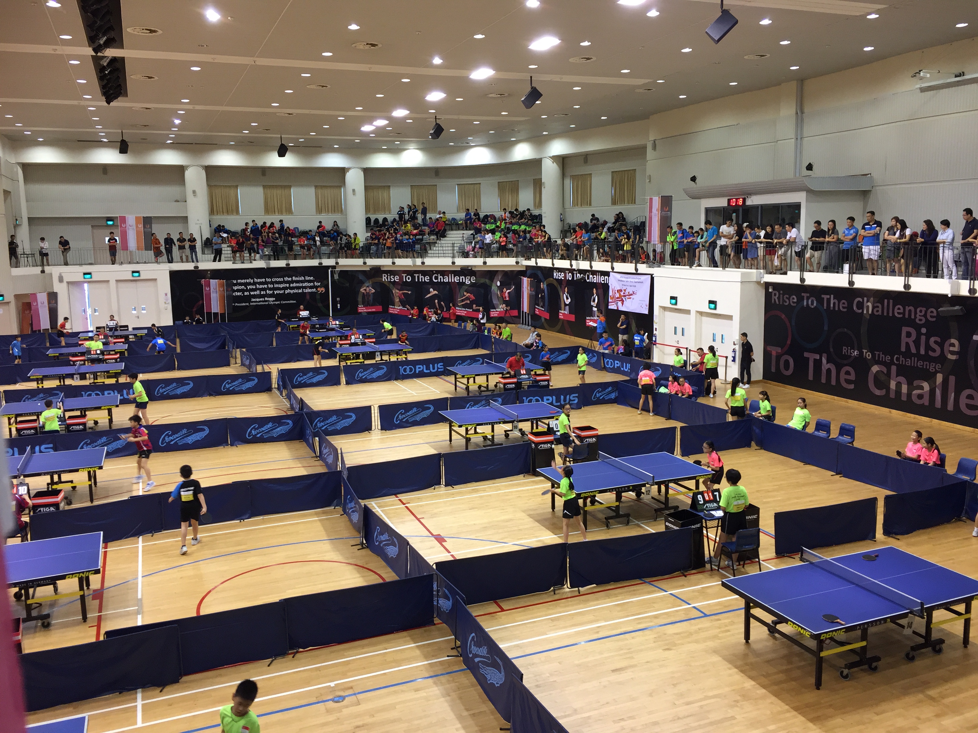 3rd Singapore Junior and Hopes Invitational Table Tennis Tournament 2018 attracts record number of participants