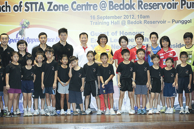 Watch The Table Tennis Stars Play Live at the Opening of The STTA 7th Zone Training Centre
