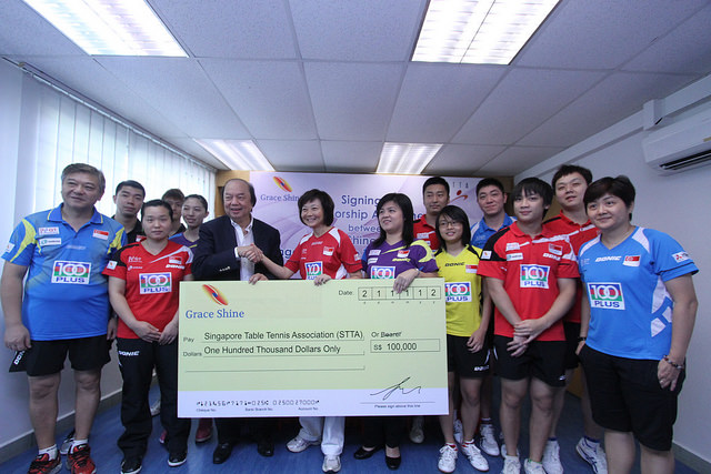 Singapore Table Tennis Association (Stta) Welcomes First Major Sponsor From Indonesia