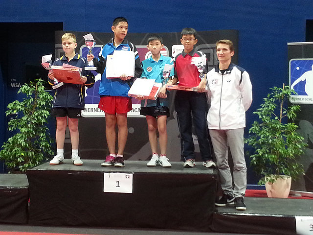 Our Local Youths Achieved Good Results At The 2013 ITTF World Hopes Week & Challenge