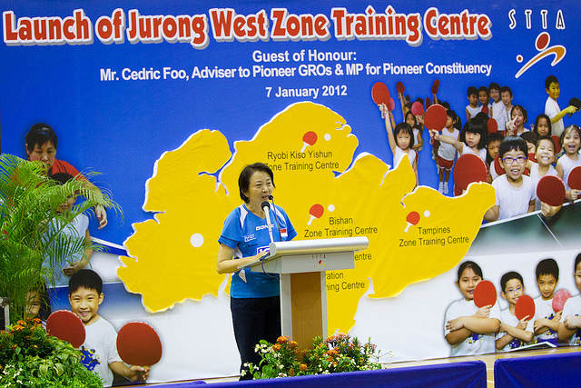 STTA Opens Another Zone Training Centre – Jurong West Sports Hall