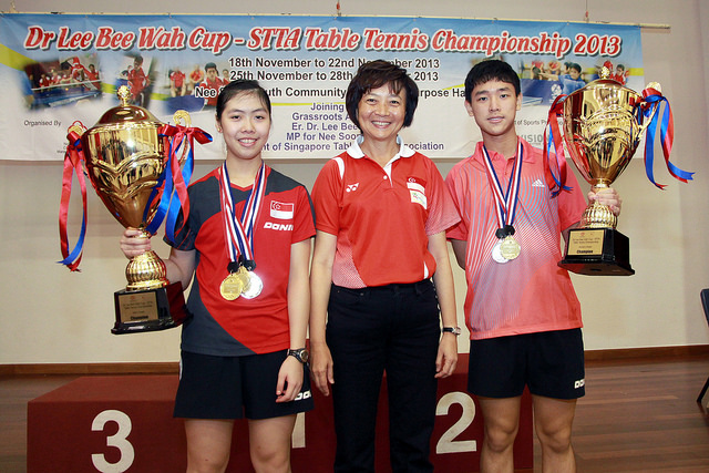 The STTA Adds New Tournament: Dr Lee Bee Wah Cup – STTA Table Tennis Championship 2013 To The Calendar