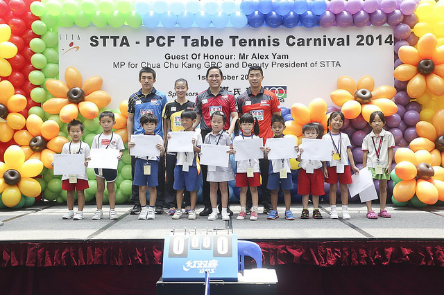STTA PCF Table Tennis Carnival 2014