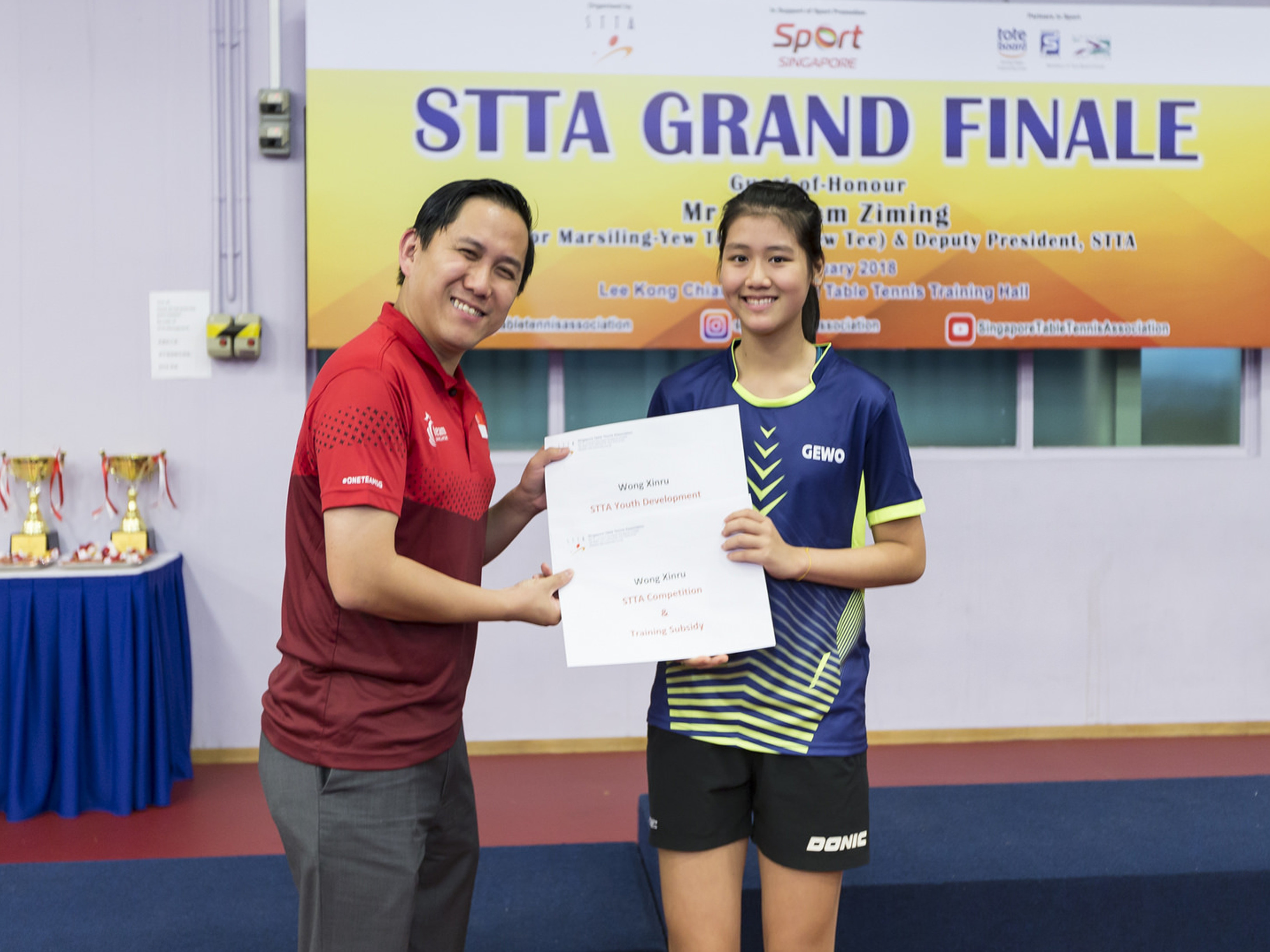 Table tennis: Youth paddler Wong Xinru receives $7.5k boost at STTA National Table