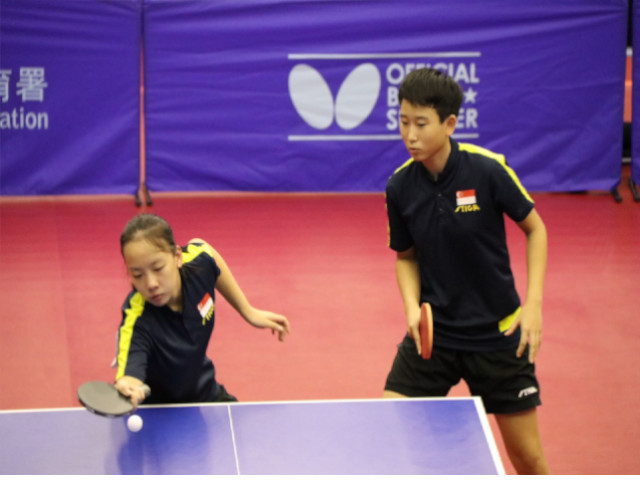 Medals Galore for Singapore Table Tennis