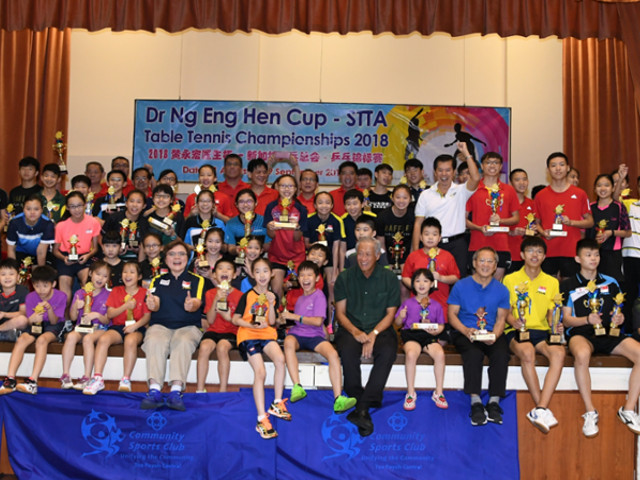 12 Years old, Ser Lin Qian wins big at the Dr Ng Eng Hen Cup/ STTA Table Tennis Championships 2018, 31 August to 9 September 2018