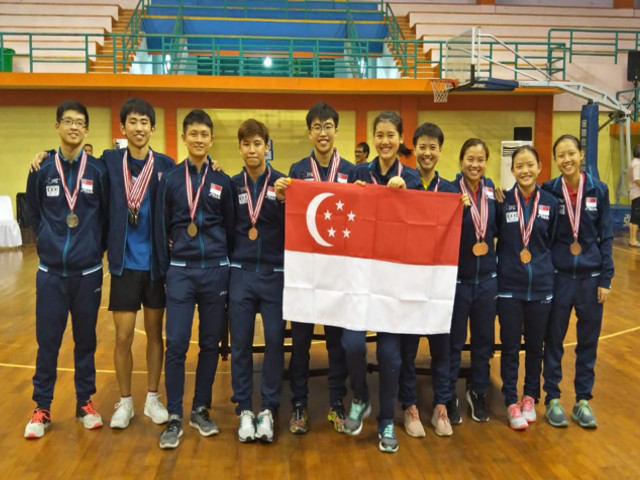 Team Singapore swept all the Top 4 positions in both the men’s and women’s singles event at the 11th South East Asian (SEA) Table Tennis Championships, Bali Indonesia, 15th to 18th November 2018