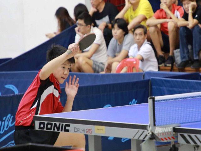 Dr Lee Bee Wah Cup- Singapore Table Tennis Association (STTA) Table Tennis Championships 2018