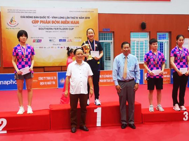 4th Open International Table Tennis tournament, Vinh Long, Vietnam, 27 June to 1 July 2019 [RESULTS]