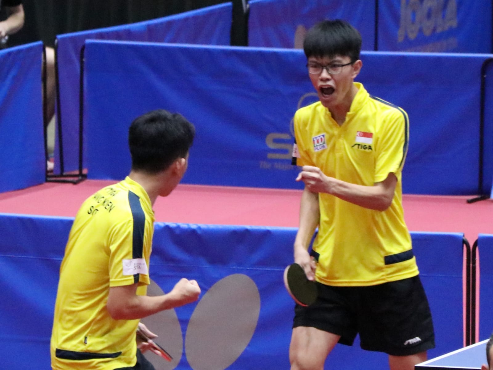 Singapore paddlers bags Republic’s first-ever bronze medal at the 2019 ITTF World Junior Table Tennis Championships, 24 November to 1 December 2019, Korat Thailand