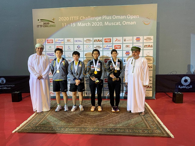 Table Tennis: Singapore paddler Lin Ye stars at the 2020 ITTF Challenge Plus, Oman Open, 11 to 15 March 2020