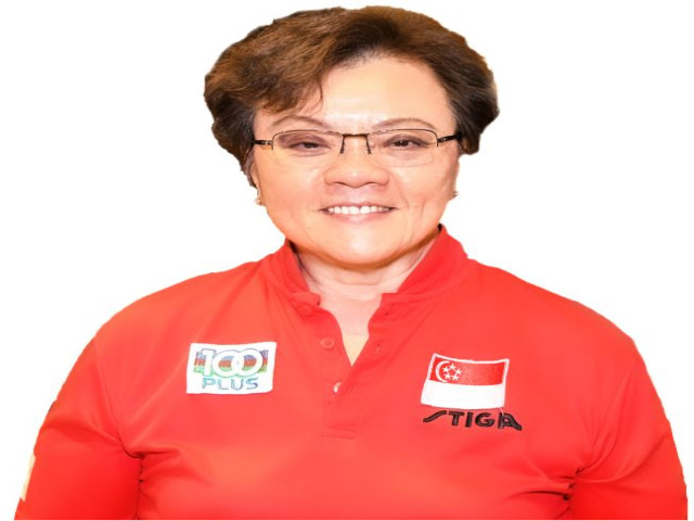 Incumbent President of the Singapore Table Tennis Association, Lee Geck Hoon, Ellen, JP, PBM, will lead the Association for her fourth and final term