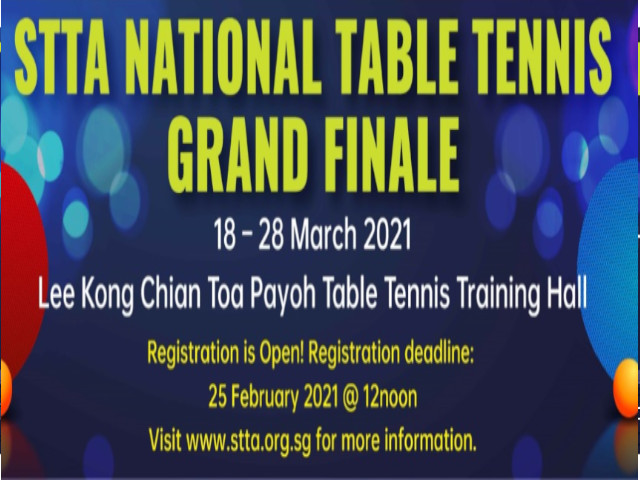 National Table Tennis Grand Finale Master Schedule, Open Draw & Briefing to Players details are out.