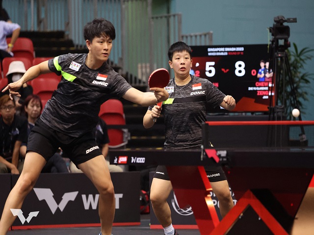 Singapore finished with 2 Golds at the World Table Tennis (WTT) Feeder Antalya 2023, 27 March to 1 April 2023