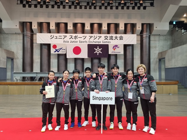 Team Singapore Emerges Victorious at the Asian Junior Exchange Games 2023