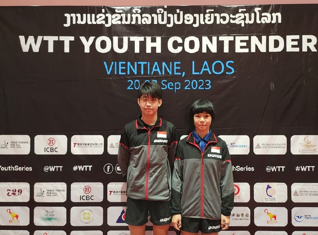World Table Tennis (WTT) Youth Contender Vientiane 2023 – Exciting Results for Team Singapore!