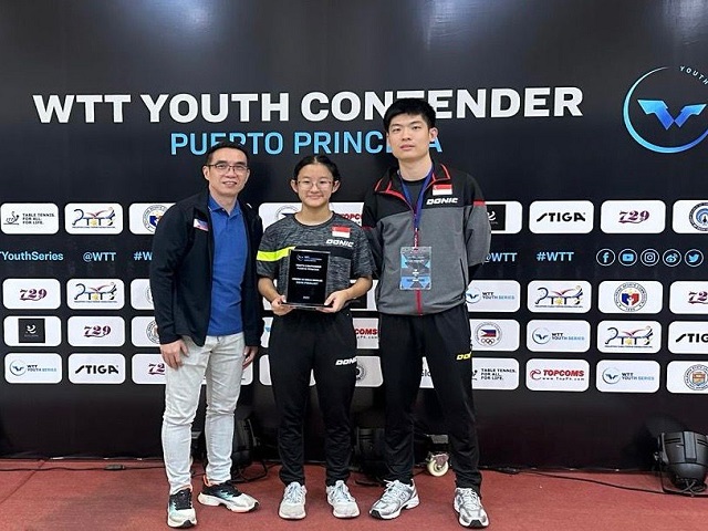 Young Talent KNG Valerie Shines at WTT Youth Contender Puerto Princesa 2023