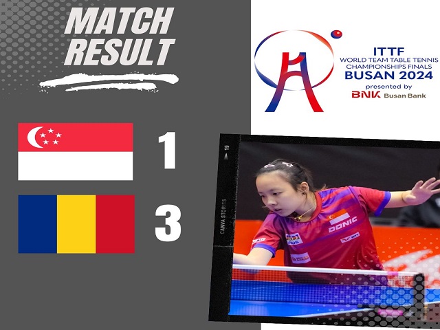 Singapore put on gutsy showing but Romania a step too far for the Republic