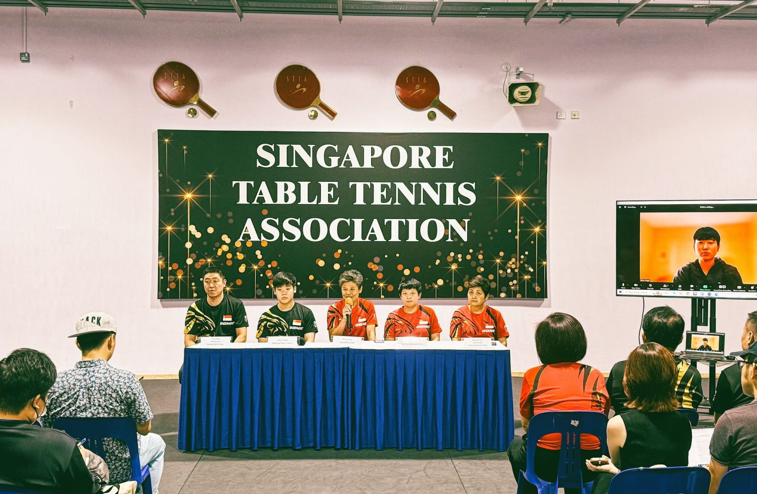 Singapore table tennis unveils young and promising team for Paris 2024 ...