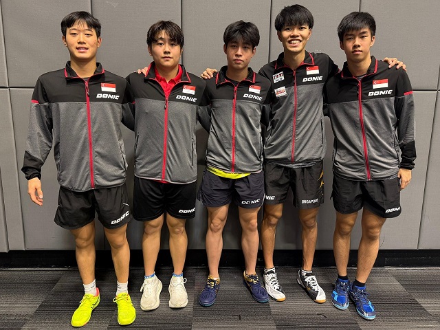 Singapore men finish 3rd at SEA Championships