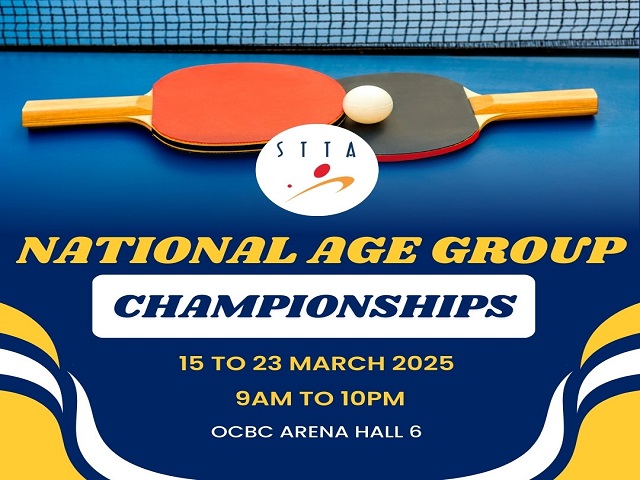 Register now for STTA National Age Group Championships