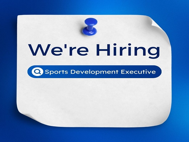 Sports Development Executive wanted!