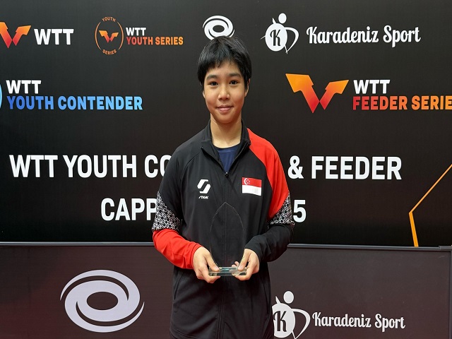 Loy Ming Ying Clinches Girls’ U17 Singles Title at WTT Youth Contender Cappadocia