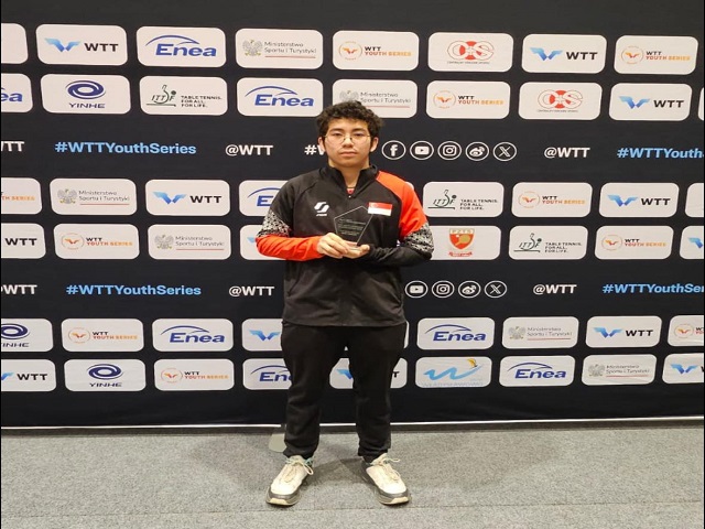 Matthew clinches first ever WTT podium finish